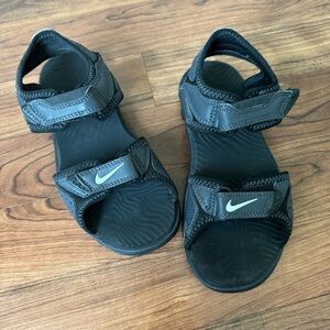 Nike Black Kids Sandals